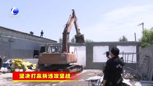 廊坊開發(fā)區(qū)8宗違法占地2萬(wàn)多平方米違建被集中拆除