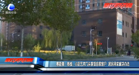 零距離熱線：小區(qū)藝術(shù)門(mén)頭緊鄰自家窗戶 居民尋求解決辦法