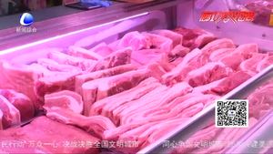 關注市民菜籃子 我市豬肉價格所有回落