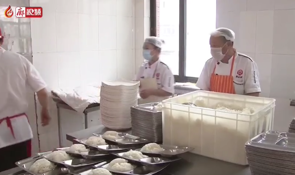 廊視頻 | 管道局中學疫情防控不放松呵護學生健康成長